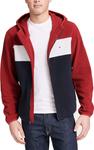 Мужская флисовая куртка с капюшоном Tommy Hilfiger Performance, Red/Ice/Navy - фото 4