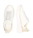 Кожаные кроссовки Twinset, белый - фото 4