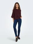 Свитер ONLY ONLSIMONI, Merlot - фото 7