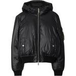 Утепленная пуховая куртка Burberry, черный - фото 3