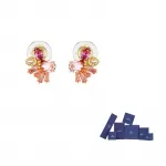 Серьги-клипсы Gema Swarovski - фото