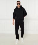 Толстовка мужская Armani Exchange хлопковая с капюшоном, черный - фото 2