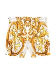 Dolce & Gabbana Kids шорты с принтом Majolica, желтый - фото 2