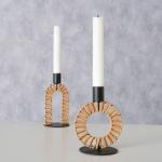 Подсвечник Boltze Home бежевый, 8/16/8 см - фото 3