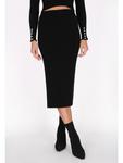 Юбка до колена faina, черный - фото 3