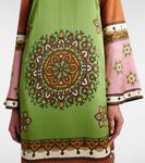 Платье макси Contina из шелка Alémais, Multi - фото 5