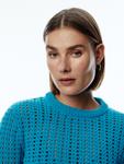 Тонкий вязаный свитер EDITED Sweater Gila, бирюзовый - фото 3