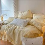 Generic Комплект постельного белья из 100% хлопка с вышивкой - фото 3