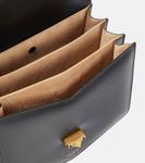 Le Papa Большая кожаная сумка через плечо Alaïa, черный - фото 3