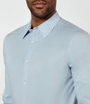 Рубашка мужская Calvin Klein хлопковая, голубой - фото 4