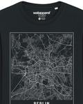 Свитер Watapparel Sweatshirt City maps Berlin Landkarte, черный - фото 4