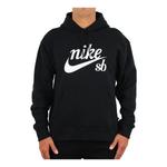 Толстовка Nike SB Skate Hoodie 'Black', черный - фото