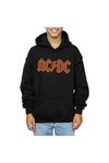 Красный худи с логотипом AC/DC, черный - фото 3