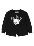 Philipp Plein толстовка с логотипом, черный - фото