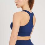 Спортивный топ Leone1947 Logo, синий - фото 4