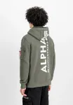 Толстовка с капюшоном Alpha Industries, Dark Olive - фото