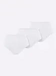 Трусики на талии (3 шт.) Wäschepur, белый - фото