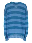 Полосатый свитер Giada Benincasa, синий - фото 2