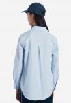 Блуза Springfield Button-down blouse, Light Blue - фото 3