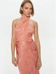 Вечернее платье стандартного кроя Guess, коралловый - фото 4