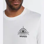 Футболка обычного кроя Hugo, белый - фото 3