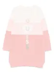Платье с вышитым логотипом Guess Kids, розовый - фото