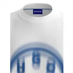 Футболка HUGO Nalax 10258299 01, белый - фото 4