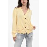 Желтый хлопковый свитер Dsquared2, Yellow - фото