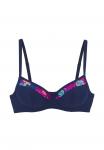 Топ бикини LASCANA Bikini top, Navy/Blue - фото 2