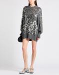 Мини-платье Philosophy Di Lorenzo Serafini, серый - фото 4