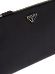 Prada клатч с логотипом, черный - фото 4