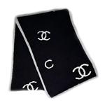 Шарф вязаный женский CHANEL - фото