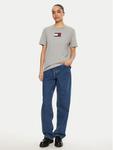 Футболка свободного кроя DW0DW20461 Tommy Jeans, серый - фото 2