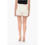 Джинсовые шорты с логотипом на заднем кармане Kenzo, White - фото 2