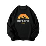 Свитшот школьный Jeep, цвет хиттер грей - фото 3