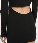 Мини-платье с вырезом Zeynep Arçay, черный - фото 5