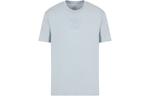 Футболка мужская SS24 ARMANI EXCHANGE, светло-серо-голубая - фото