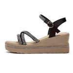 Rich Birds Сандалии на ремешках Женские, Черный - фото