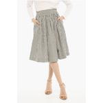 Юбка Flared Awning Striped Longuette Woolrich, белый - фото