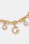 Браслет G CRYSTAL Guess, золотой - фото 2