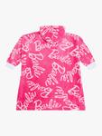 Женское байковое одеяло с капюшоном Barbie Brand Threads, Pink - фото 2