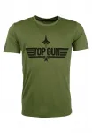 Футболка с принтом Top Gun, Olive - фото