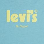 Футболка Levi's Poster Logo Original Short Sleeve Round Neck, синий - фото 3