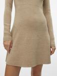 Вязаное платье VERO MODA Gold, Light brown - фото 3
