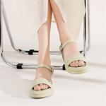 Сандалии женские Aokang, бежевый - фото 16