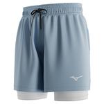 Пляжные шорты мужские Mizuno, серый - фото 10