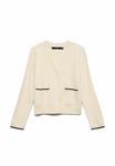 Кардиган Vero Moda Cardigan, Birch/White - фото 5