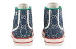 Кроссовки tennis 1977 high 'denim' Gucci, синий - фото 4