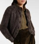 Кашемировый кардиган азалия Lisa Yang, Wood Brushed - фото 3