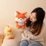 Серые животные плюшевые куклы высота 23см MENGDINUO - фото 8